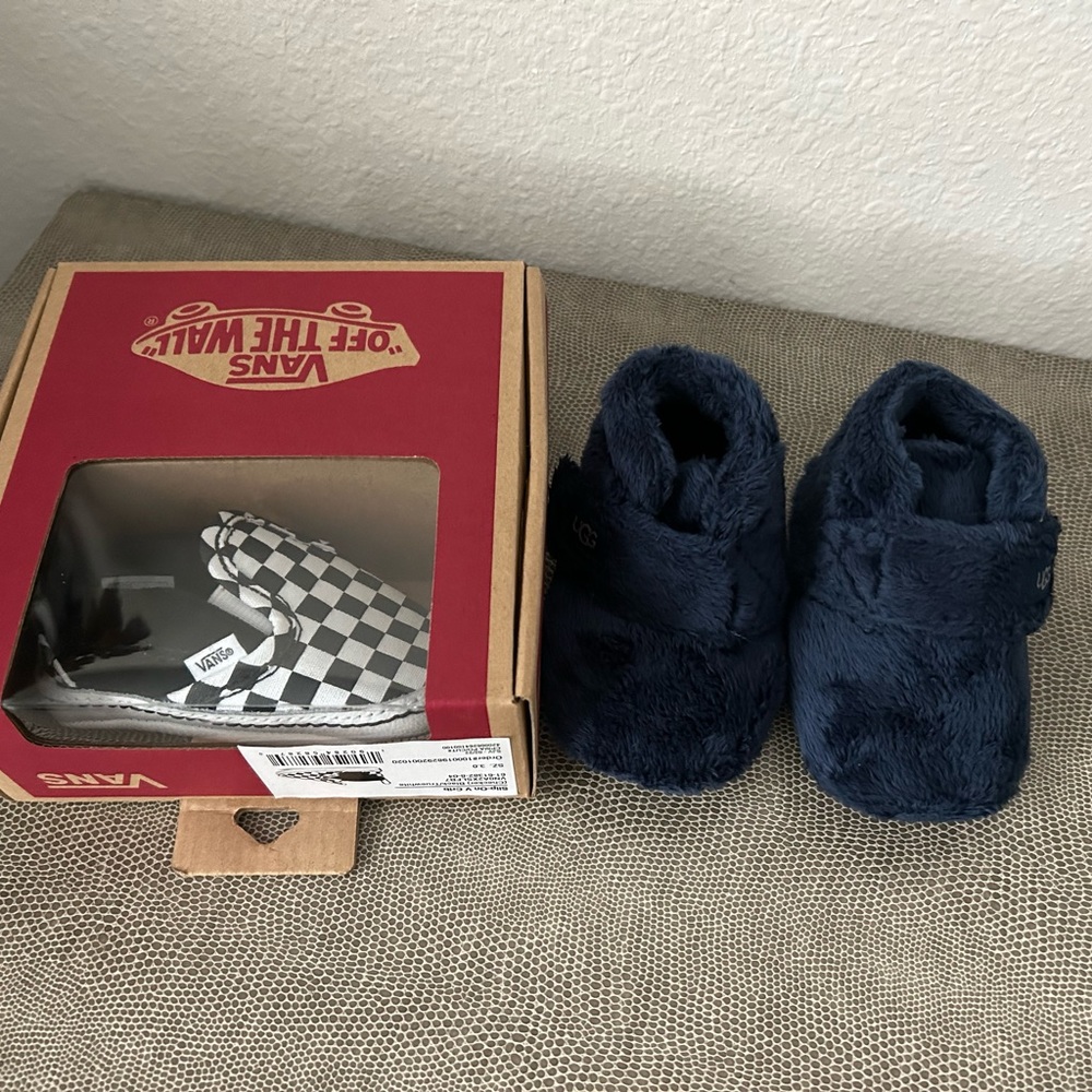 Baby shoes. Vans and Uggs